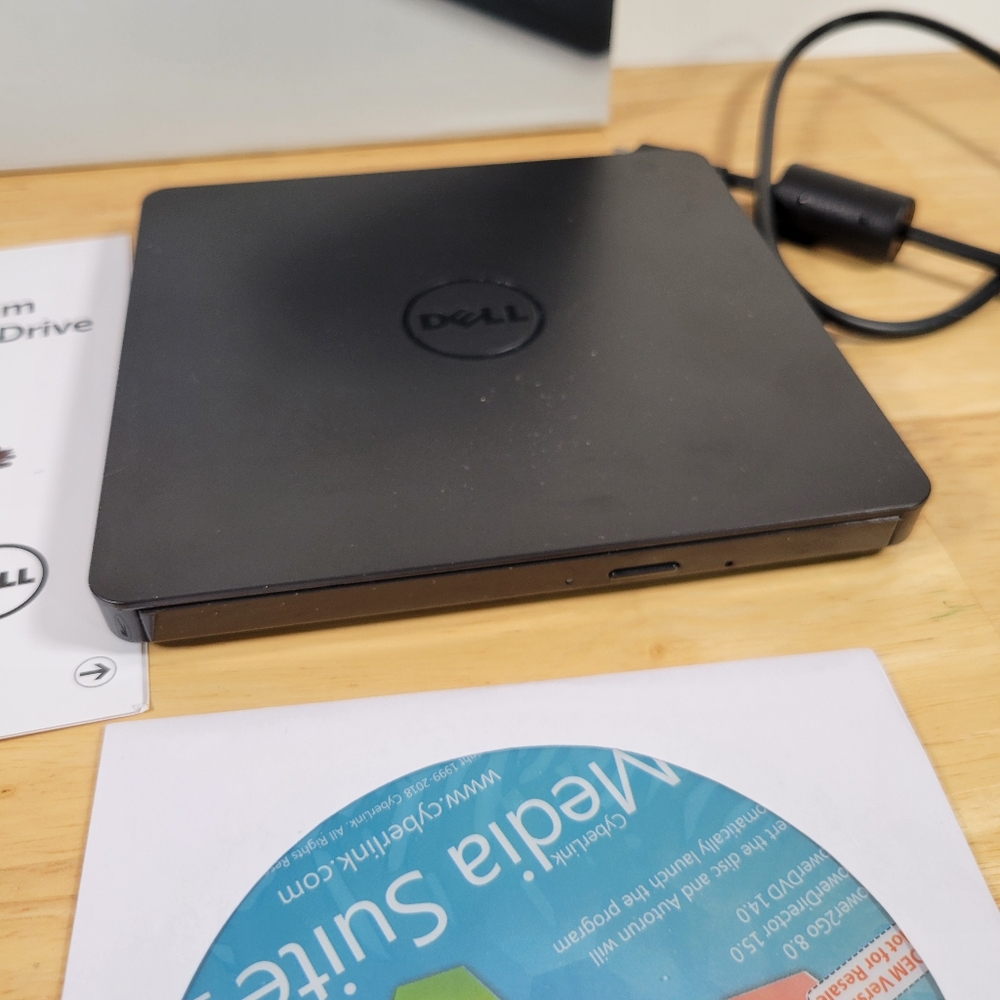 Dell Slim External DVD +/- RW USB Drive